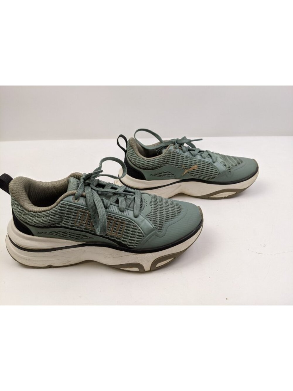 Puma Softride Divine Green Womens Size 8.5 Road Running Jogging 310163-11